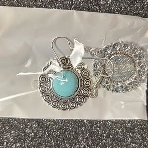 Turquoise dangle earrings